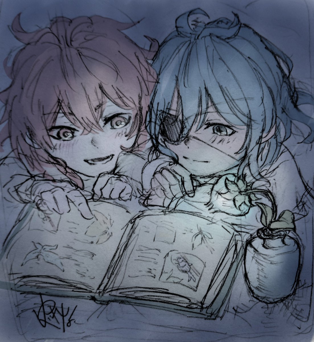 yugurena7's tweet photo. ひみつのじかん
#原神イラスト https://t.co/h2BbOXhV6r