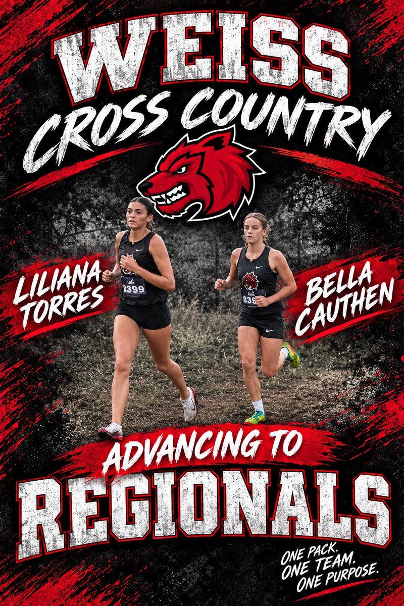 WeissXC_TFG's tweet photo. Regionals here we come! ✅@PfISDAthletics @Weiss_ABC https://t.co/t4Hldjvg2n