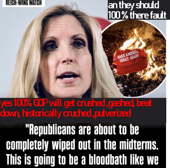 MetzgerKen31361's tweet photo. Coulter speaks ,this is what i have known for years ,trump has always been this crazy , corrupt ,sexual predator ,grifter ,fraud ,voters starting to realize now !!OMG not to slow ,GOP will get historically destroyed ,vexed ,annihilated, GOP gave a criminal keys to the world https://t.co/hVNfTIwWSh