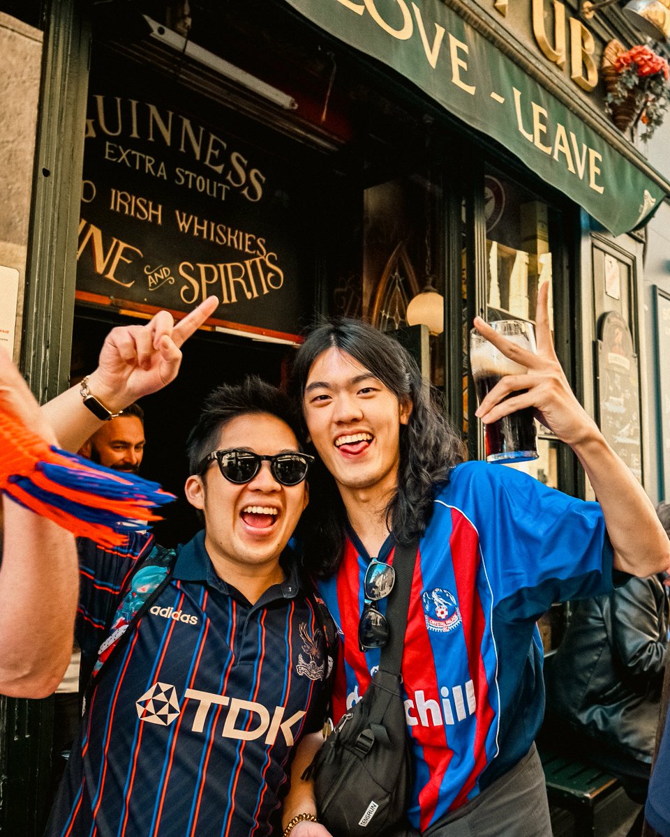 CPFC's tweet photo. The South London takeover has started 😍 https://t.co/VOy6F5vDKo