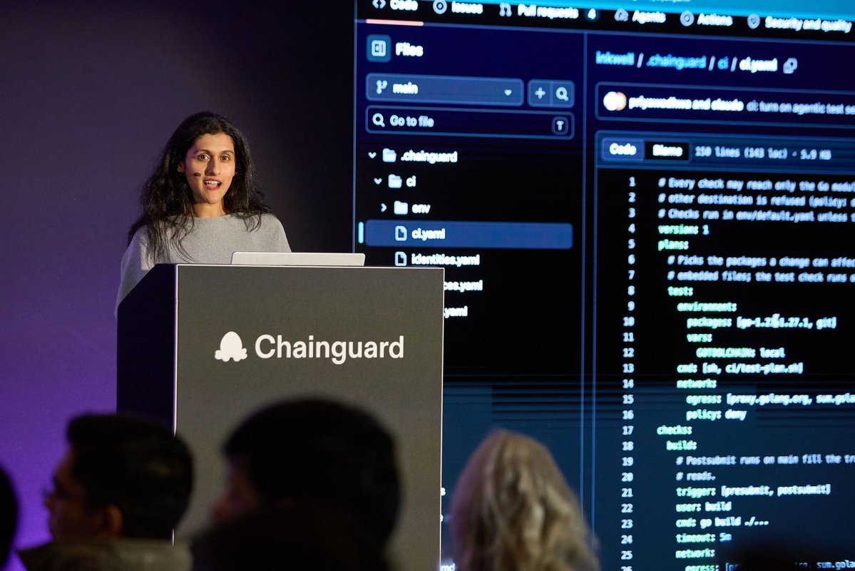 chainguard_dev's tweet photo. #Assemble26LDN dump incoming 📸🇬🇧

Thanks to everyone who joined us in London for a jam-packed day of panels, product announcements, and workshops. ‘Till next time! 💜 https://t.co/YhGfOn2hM1