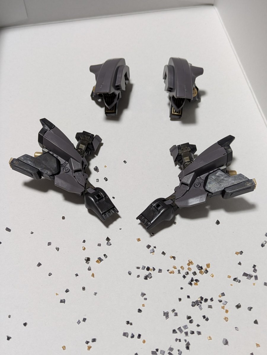 64bitCPU's tweet photo. シュープリス進捗
腕ほぼ完成

レイレナード系の機体はアンサングに次いで2体目
あっちは厨二的派手さがあったけど、こっちはシックな雰囲気で大変カッコ良い https://t.co/JlJyGsQwTV