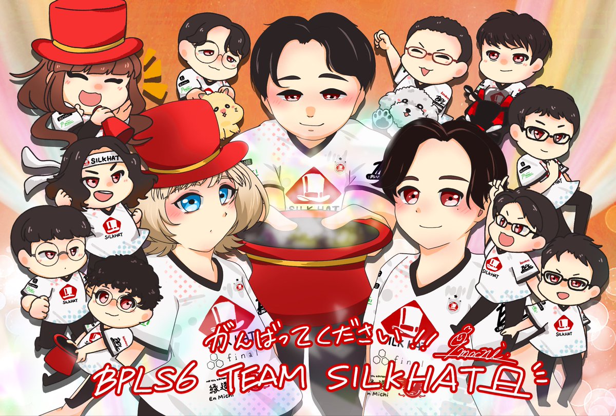 93mochi_warabi's tweet photo. ✨🎩LET’S GO SILKHAT！🎩✨
12人の魔術師たちの活躍を、今シーズンも願っています✊
#team_SILKHAT #BPLS6 https://t.co/HFJO6BYpqK