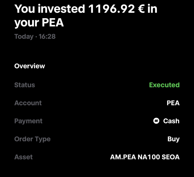 SimpleETF's tweet photo. Rappel mensuel : Le DCA n'est pas une option, c'est une religion.

Peu importe que la Chine secoue le secteur des puces mémoire ou que la tech baisse. Aujourd'hui, j'ai remis 1 200 € dans la machine.

Budget ajusté par rapport aux 2000€ habituels pour financer un business comme je l'avais annoncé le mois dernier, mais zéro arrêt. 

Bilan : ~ 71 000 € sur le PEA, dont +~15 000€ de bénéfice (+23,9%).

Ceux qui cherchent le moment parfait finissent toujours par regarder le train passer.

La clé ce n'est pas de deviner l'avenir, c'est surtout d'être dans le marché.