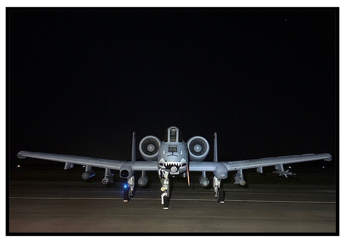 LadyAstroJet's tweet photo. A few more pictures of the Moody AFB Warthogs before they blasted out of KXNA in Northwest Arkansas Tuesday morning.

Thanks to Seth at KXNA Ops for providing some of the pictures! 📸 https://t.co/hbygeDUkxH