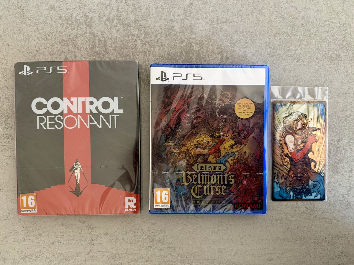 kingJoshGaming's tweet photo. Hoy se viene por partida doble 😏

#ControlResonant y #CastlevaniaBelmontsCurse

#PS5 https://t.co/Zibp3PsHmD
