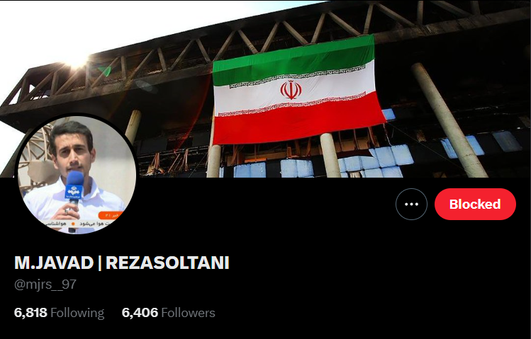 RashnFarvardin's tweet photo. روی اکانتش ریپورت تروریسم بزنید
بازجو خبرنگار، دست داشتن در قتل بچه های ایران
@mjrs__97 https://t.co/F0gHEguK2g