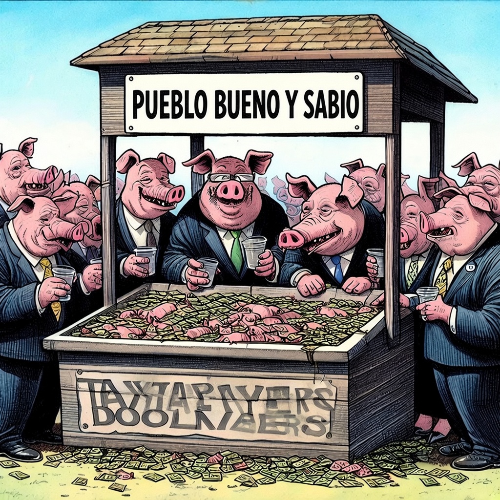 ResistirLa4T's tweet photo. @Juan_OrtizMX Una deuda que le tocará a los nietos de los nietos. 

Qué rentable es ser político de la 4T. https://t.co/6z3nNbIiTH