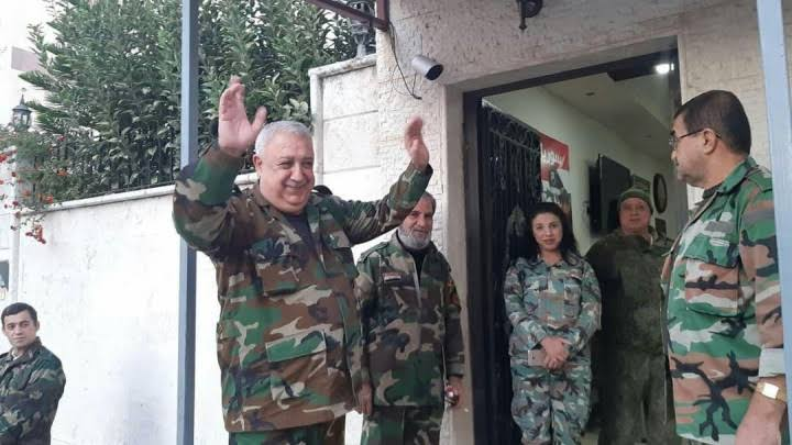 rallaf's tweet photo. The Butcher of Bayda and Baniyas, Ali Kayali aka Mihraç Ural, who massacred hundreds of innocent children, women and men in an orgy of sectarian savagery, is finally in the custody of the Syrian government. https://t.co/bVmiGhcBtl