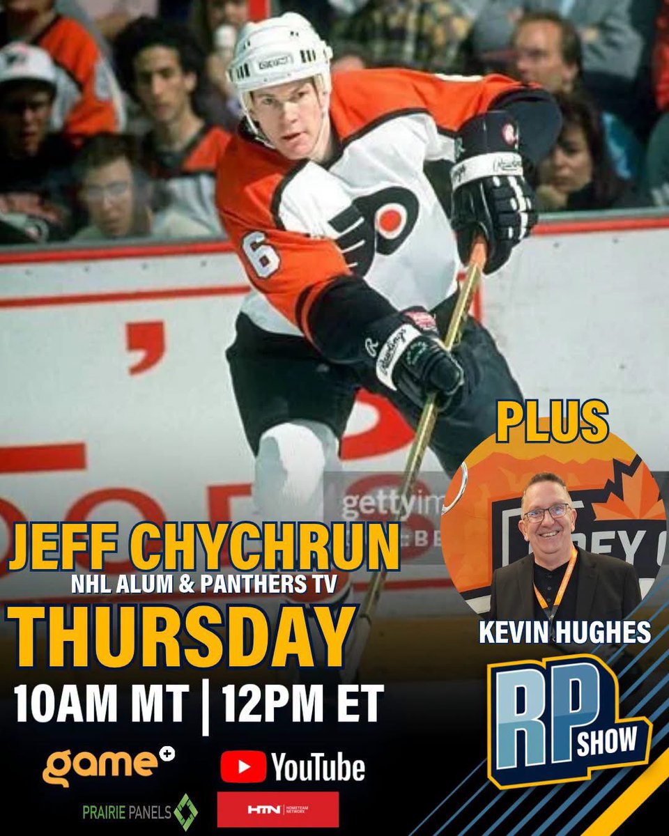 RodPedersenShow's tweet photo. ๐๐ GAME NIGHT on the RP Show!
ย
๐๏ธ TODAY'S GUESTS:
๐ @JeffChychrun โ NHL Alumni
๐ @OldManHsp โ Hughes Sports Podcast
ย
๐ฅ NFL Picks, NHL & CFL Talk!
ย
โฐ LIVE 12 PM ET / 10 AM MT
ย
๐บ https://t.co/2uSB3TUMKx
@GamePlusNetwork @watchhometeam
#RPShow #NFL #NHL #CFL https://t.co/JQlpDTtqPZ