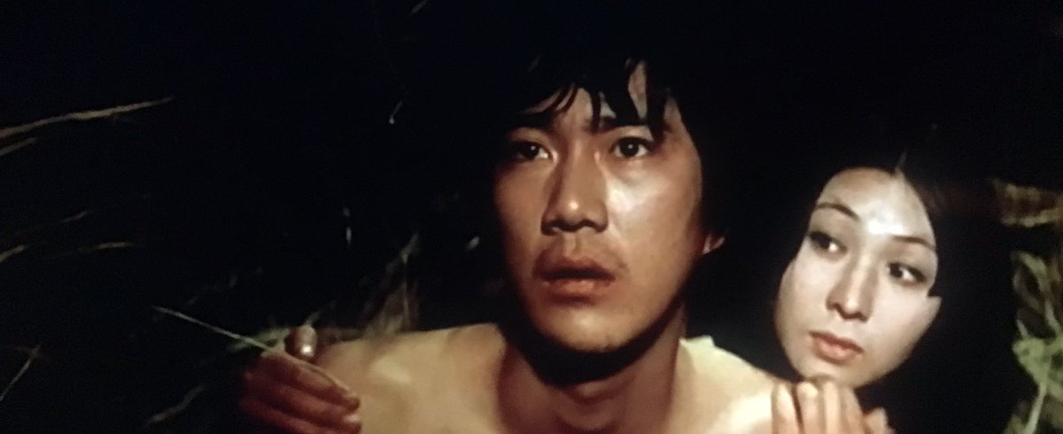 therart's tweet photo. 若松孝二監督
「狂走情死考」

冒頭の学生運動シーンで激動の時代を見せてから逃避行
おそらく北海道の山が綺麗だった

新しい言葉を生み出すごとしのタイトル的にもっと狂ってくのかと思ってたけどまともさのある2人だからこそリアリティ https://t.co/Hof4SrvXEr