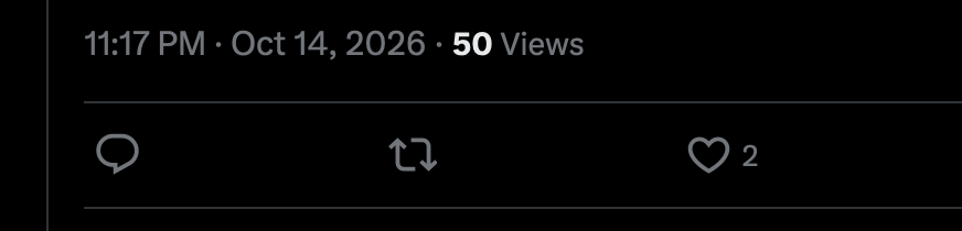 Schamack_K's tweet photo. Other people doing 'happy to connect' posts:
- tons of reactions and new connections

Me doing 'happy to connect' post:
- 👽👽👽👽 (most of views are my refreshes anyway)

Maybe it's just me 😅 or my bad wording not hitting the algorithm 

Of course can be a survivorship bias, and I just don't see the other posts that had no reach as well.

But let's try it again properly 😉

Looking to #connect with indie hackers, founders, developers, who are:
- building their own SaaS, products, and doing all kinds of projects
- working with AI
- automating stuff and working with data

Happy to keep growing together 🤝

Hope it works this time 😅

P.S. very grateful for these two reactions and all the connections made earlier 😊