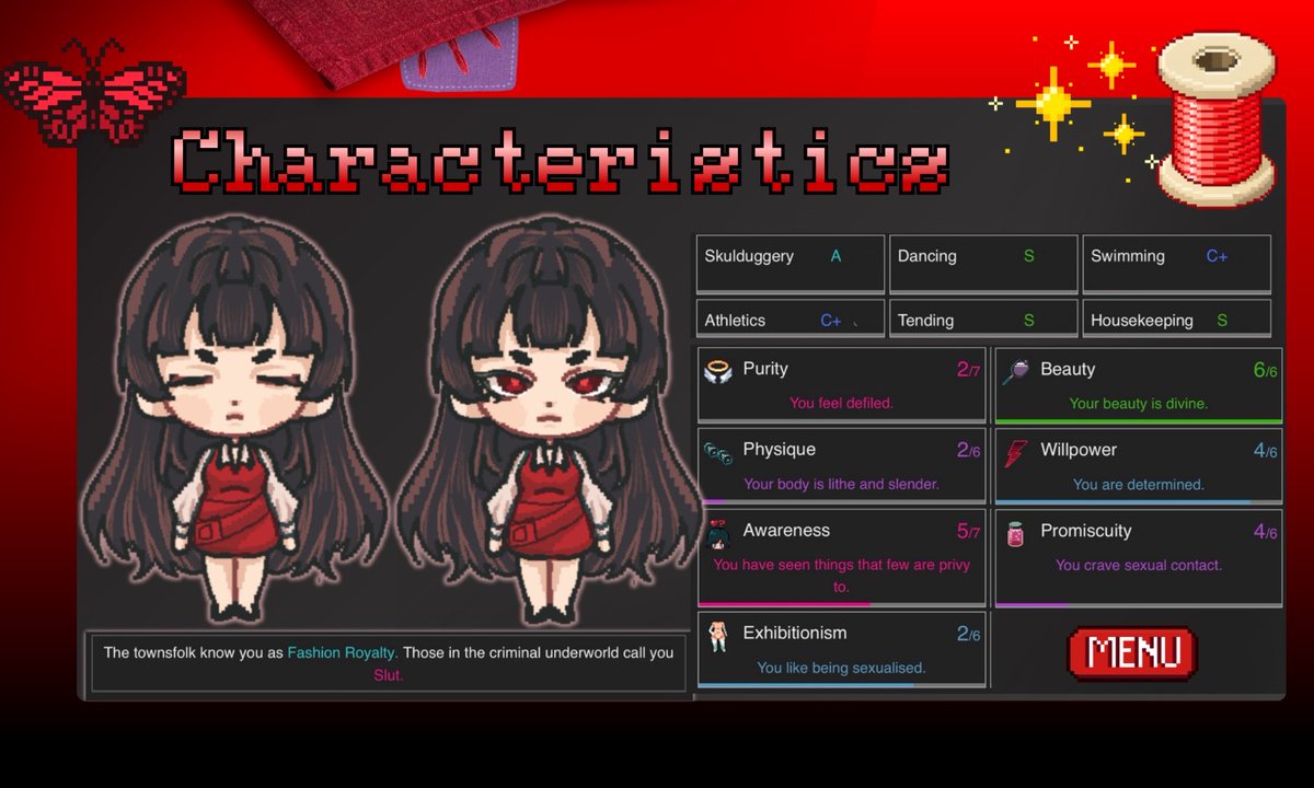 Shepsil_DOL's tweet photo. ⭑.ᐟ #DOLPC info pt.1 
 Meryl the stylist! Before Avery’s skyscraper/crimson hound route https://t.co/Eknp0DcnPC