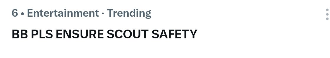 MohdTal66489081's tweet photo. Scout bhai ki safety first pehle
Or qazi chutiye ko band rkho khute se
BB PLS ENSURE SCOUT SAFETY
#ScoutOP #ScountArmy https://t.co/CSKzSUQjv4