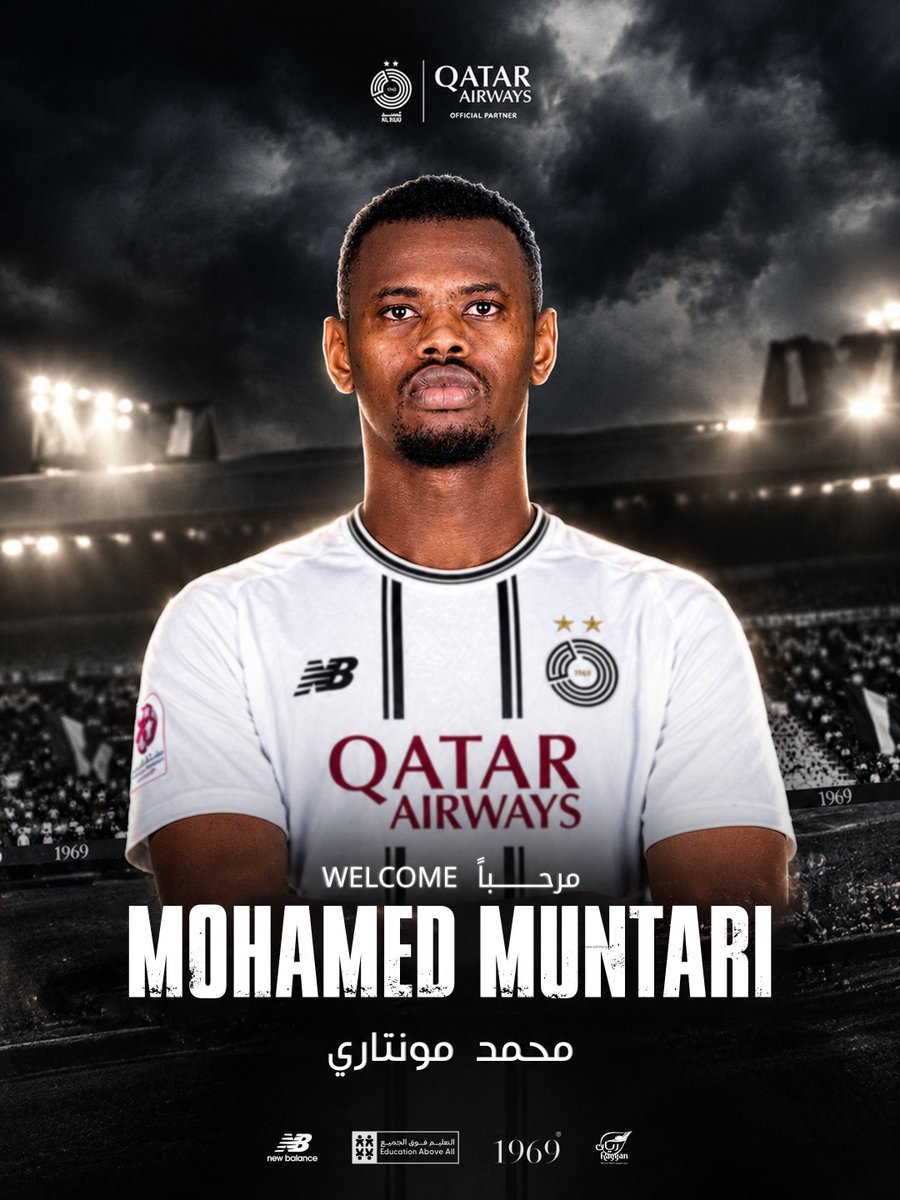 AlsaddSC's tweet photo. ✍️🏻 | رسميا 
محمد مونتاري سداوي لموسمين قادمين 

#السد | #AlSadd https://t.co/qeYXoQJCNO