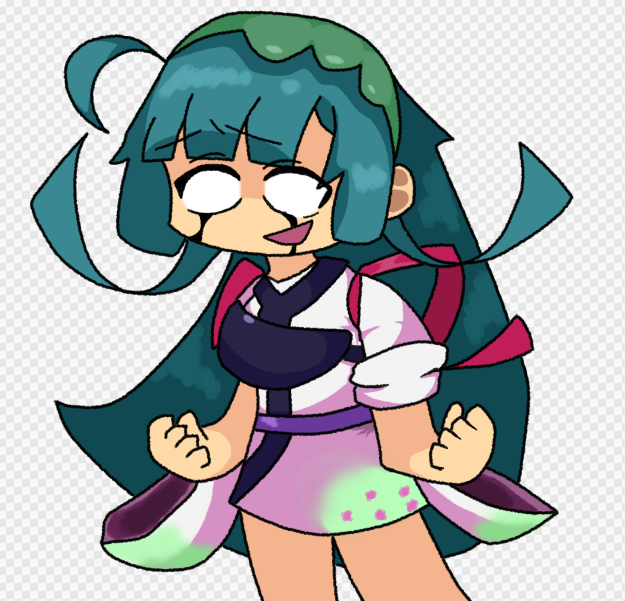 NanChattea_v2's tweet photo. こういうタッチの絵を描きたかったんだよ https://t.co/Ub19oMBsHr