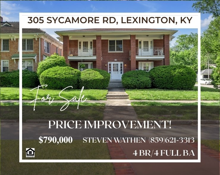 TurfTownProp's tweet photo. Investment Opportunity in Ashland Park! Located on a desirable corner lot in the heart of Ashland Park, just 2 blocks from Henry Clay Estate, well-maintained 4-plex offers timeless charm &amp; excellent income potential. 
#forsale #newprice #lexky #sharethelex #turftownproperties https://t.co/g62XViglSf