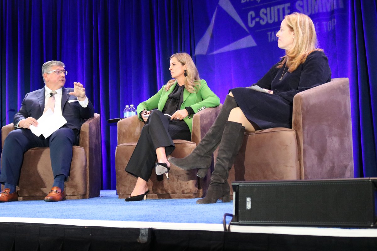 BioNJ_Org's tweet photo. The conversation continues at BioNJ’s C-Suite Summit with the “Evolving Policy Landscape & Strategic Implications for Innovation Leaders” panel. Rachel Licata, Bristol Myers Squibb, and Jennifer Walton, Pfizer, are sharing perspectives on policy, pricing, regulatory priorities and their impact on innovation. Moderated by Emilio Ragosa, DLA Piper.

#BioNJCsuite #LifeSciences #Biopharma #HealthcarePolicy #Innovation #NewJersey