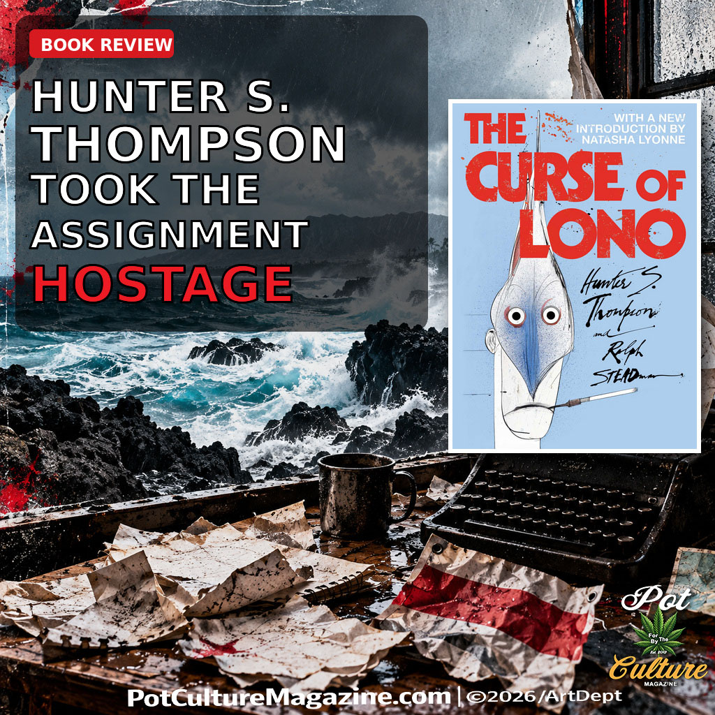 PotCultureMag's tweet photo. Hunter S. Thompson Took the Assignment Hostage. He was sent to cover a marathon. He came back with a hostage situation, and Ralph Steadman drew the ransom note. 

https://t.co/ctAxfN6BZm

#PotCultureMagazine #CurseOfLono #Book #CannabisCulture #Writing #Review #HunterSThompson https://t.co/sP9KBO3InS