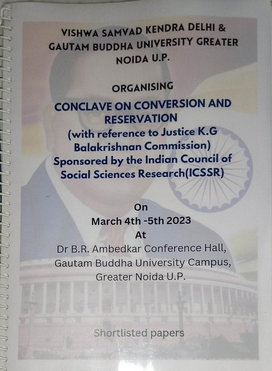 MatangaSunil's tweet photo. राष्ट्रपति के शासनादेश 1950 और संविधान के अनुच्छेद 351 के अनुसार पहले यह आरक्षण गैर हिंदुओं के लिए निषेध था
सिक्खों को 1956 और बौद्धों को 1990 में अनुसूचित जाति का आरक्षण दिया गया था? उससे पहले केवल हिंदू धर्म के अधीन आने वाले अनुसूचित जाति के लोगों को ही आरक्षण प्राप्त था। https://t.co/MidWgYqyOF