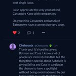 Photo by Absolute Cassandra Cain News (@AbsoluteCass)