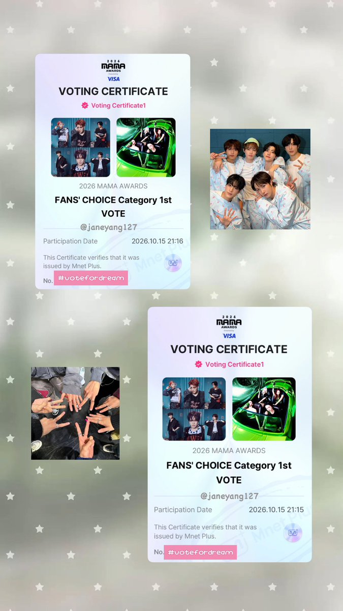 Janeyang127's tweet photo. DAY — 4

#NCTDREAM #2026MAMAVOTE https://t.co/mUmJ7o0Xjt