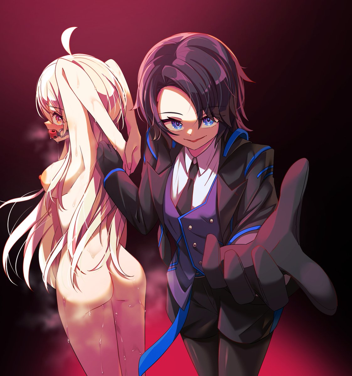 _gaL_hikigaeru's tweet photo. 改めまして、音声作品のキャラデザとジャケットを書かせていただいたぜ！！！！！！よろしくな！！！！！！ https://t.co/JmKhRqukgh