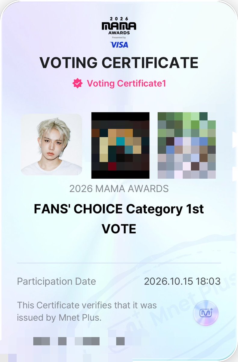 Hukar07's tweet photo. i vote for #EVAN on #2026MAMAVOTE https://t.co/Pz98OKoyQt