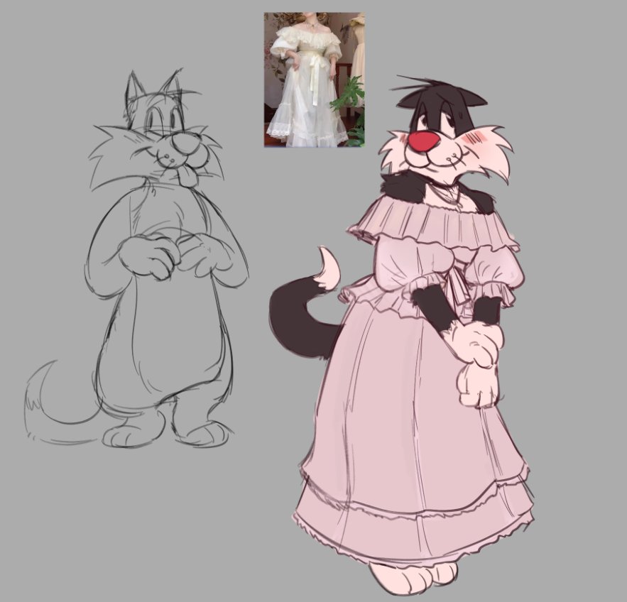 Mery_Honeyyy's tweet photo. Anoche hice Sketches con el club de fans del Pevester 👀
#pevester #sylvestercat #pepelepew https://t.co/4jbri6OkIm
