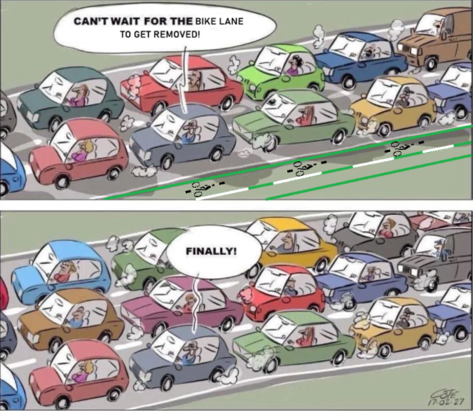 DE_Gifford's tweet photo. @PrabSarkaria And traffic will flow faster than ever before!
(Hint, it won't) https://t.co/OEGQi1mkzM