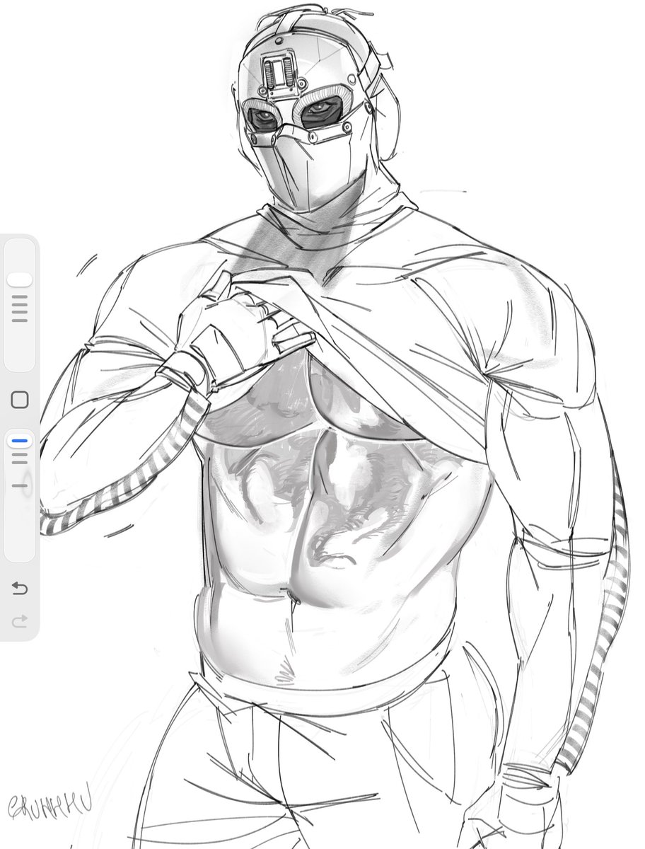 gruhhhu's tweet photo. quick sketch. Nikto https://t.co/Bf8oudfpGc