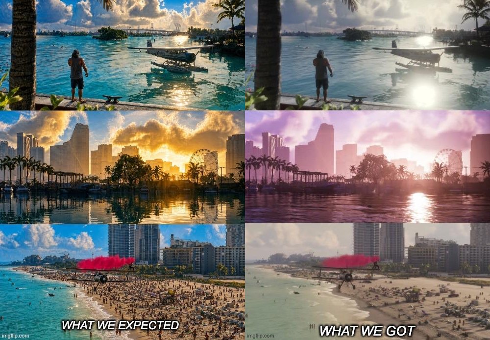 ChosenLevi_'s tweet photo. 13 years for disappointment. Rockstar really betrayed the GTA fans after serving this graphics in GTA VI.. 😔

#GTA #gtavı #gtavıleak #gtavıgameplay https://t.co/CJINP4N5wr