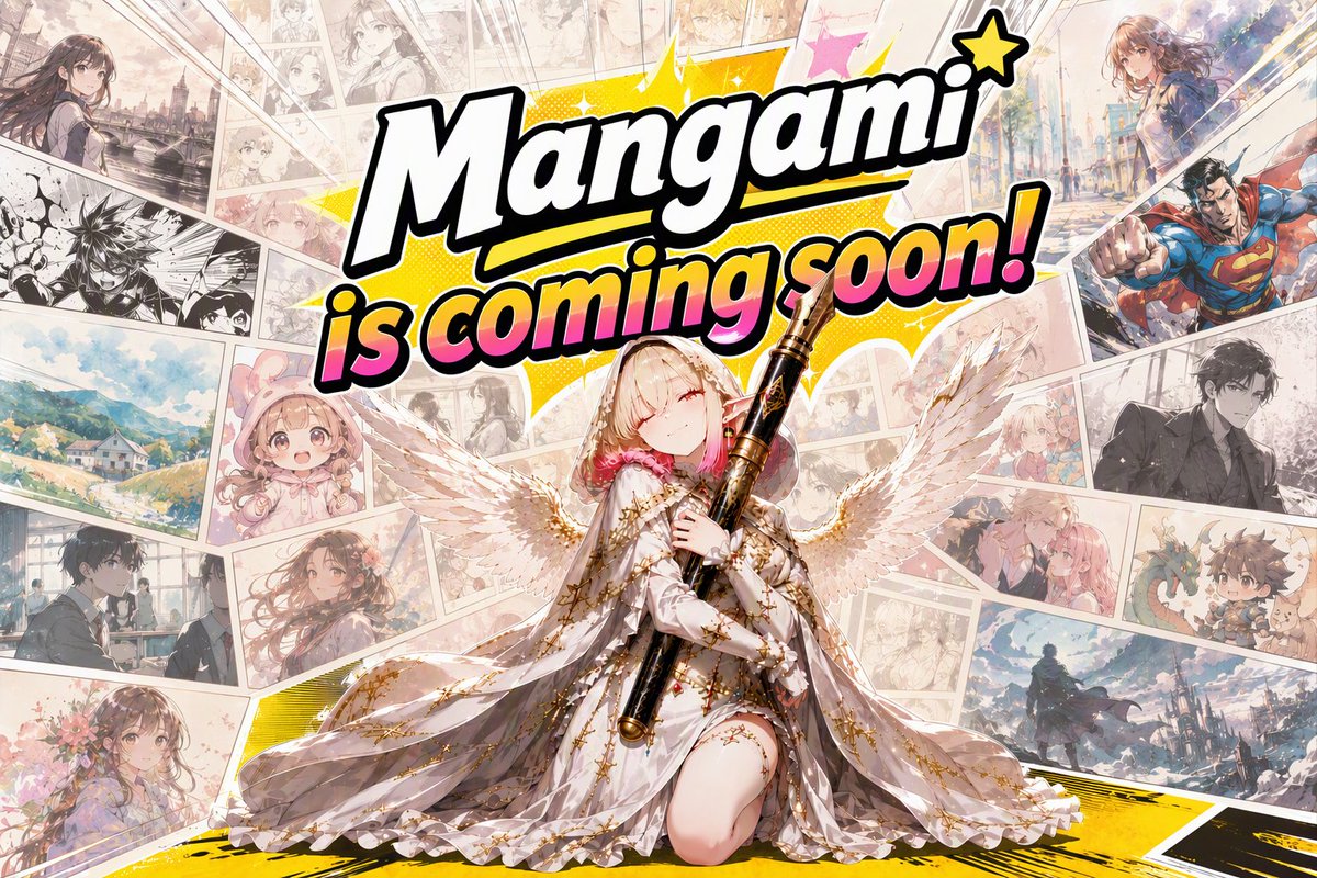 mangamiai's tweet photo. 🎉 Mangami is coming soon!

We're recruiting 100 beta testers for our AI manga creation platform!

🎁 $108 in rewards:
- 1 Month of Ultimate
- 3,000 Bonus Credits

📝 How to apply
① Complete the survey
② Follow @mangamiai
③ Join our Discord

🌐 Website
https://t.co/3Eh3LG5LcW

🔗 Application
https://t.co/7TAs3Nfn9Z

💬 Discord
https://t.co/UMqTnHha5B

We'll review applications within 12 hours and send invite codes to selected testers!

#Mangami #AIMANGA  #AIManga #AIComic