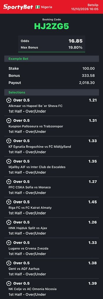 11elevenodds's tweet photo. 10+ odds each https://t.co/QVqKf7blMq