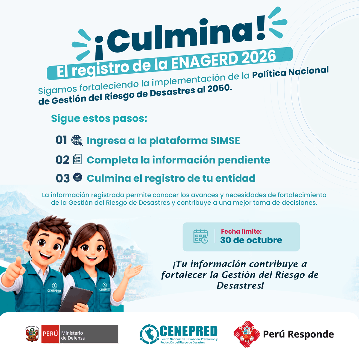 CENEPRED tweet picture
