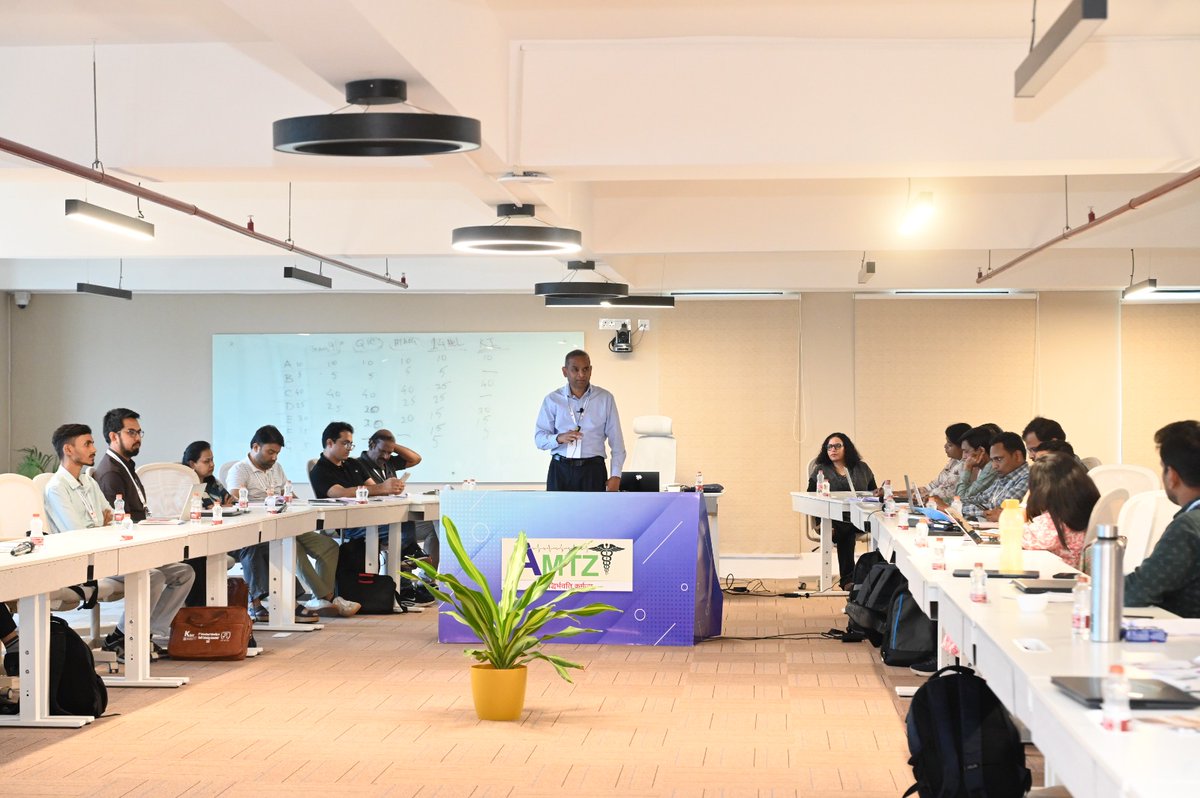 KIHTech's tweet photo. Day 4 - 11th International Fellowship on #HTA focused on a critical question: How do we generate evidence that healthcare can trust? 

Prof. Prakesh Shah led an insightful session on study designs and understanding bias in health research, highlighting how robust methodology lays the foundation for evidence-based healthcare and better policy decisions.

#HealthTechnologyAssessment #HealthResearch #EvidenceBasedHealthcare #ResearchMethodology #KIHT