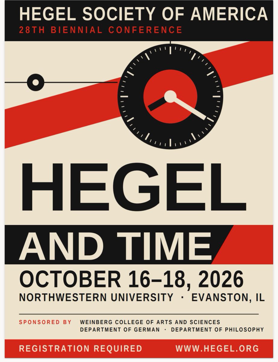 MarkAlznauer's tweet photo. Tomorrow is the start of the H.S.A. conference. Plenary Address by Robert Pippin at 5:30pm, "Hegel After Heidegger"!  More info at https://t.co/P0D05bMqqu. https://t.co/zbC2GB0LXv