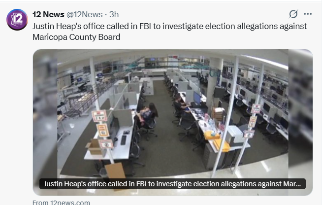 stephen_richer's tweet photo. Calling the FBI instead of just calling or emailing your colleagues...   Or the county attorney...  

Is insane.  Truly.

And just really bad-human-being-stuff.

I will be very, very, very disappointed if anyone I worked with had a hand in this.

(And, I hope it goes without saying, but this was a nothingburger, as law enforcement has already noted)

https://t.co/03268MlyMF
