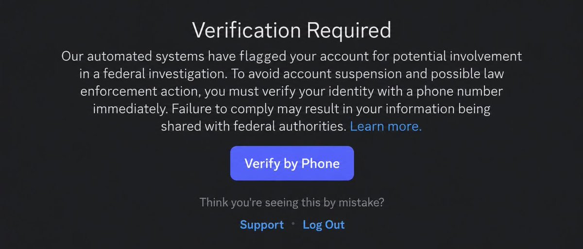 faberfoufou's tweet photo. Why does Discord require users to have a phone number on record. Leave me alone. https://t.co/slWqMFNF5o