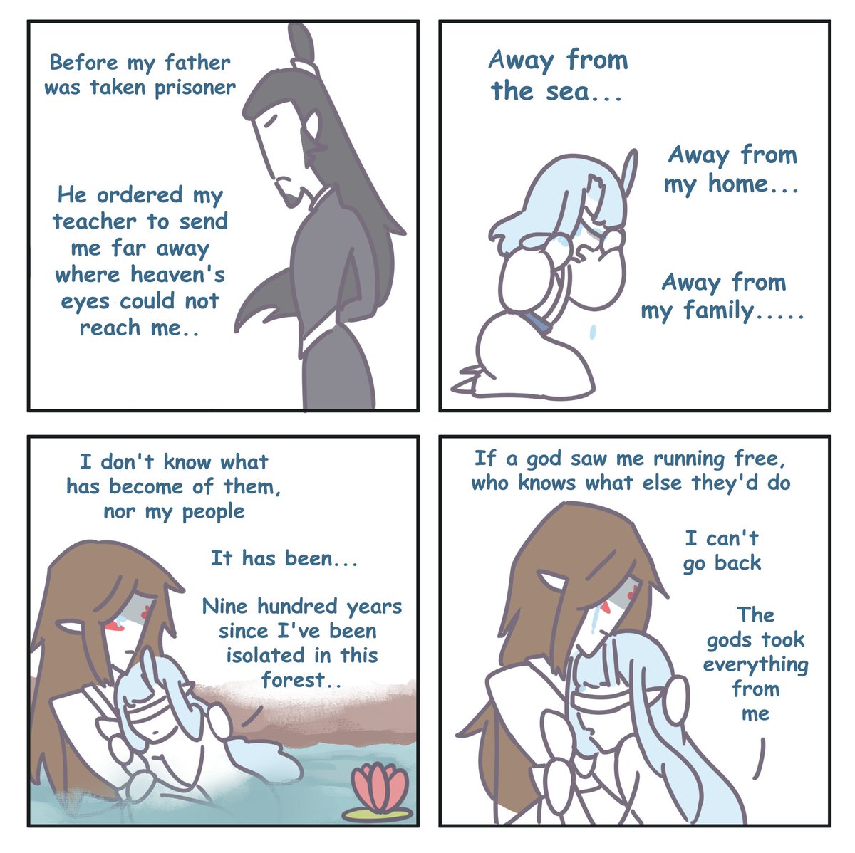 Kachi_gaem's tweet photo. Empty words and promises (Part 4) 
#Oubing #藕饼 #NeZha https://t.co/hQDGluqXfx