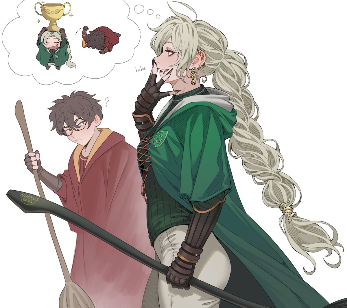 cheshirrrrrko's tweet photo. one more fem Malfoy https://t.co/Kj5ppT7fet
