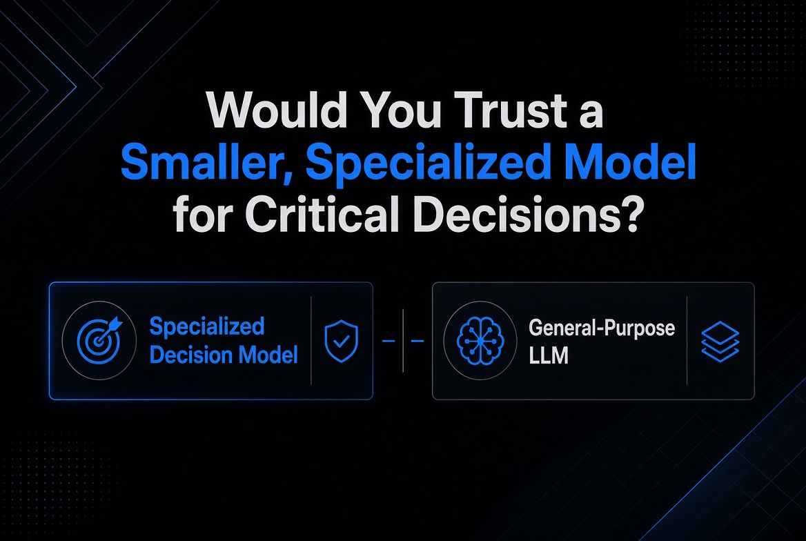 Xweb3plug's tweet photo. 6/

Why should other AI builders care?

Because every extra step in an automated workflow has a cost.

Latency matters. Inference costs matter. Reliability matters.

A specialised model could make certain systems faster and cheaper, provided it performs well on the actual tasks they're built for.
