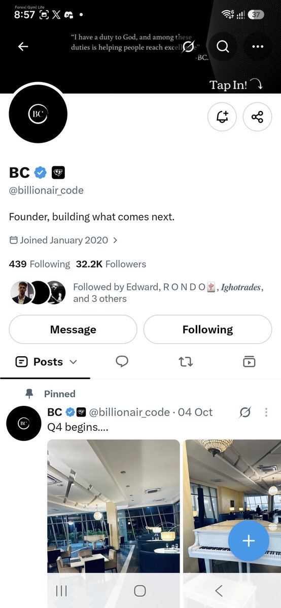 TraderTelugus's tweet photo. @RondoFx @EdwardXLreal @promisenakpan @Leveragedgiant @GoatFunded @Bigcassi3 @billionair_code Xauusd 
@LiquidityHuntaa @UmeshMaury2c @AlphaLabx 

Liked 
Reposted 
And all done sir 🙏 🙌 https://t.co/dOTbCXxMtv