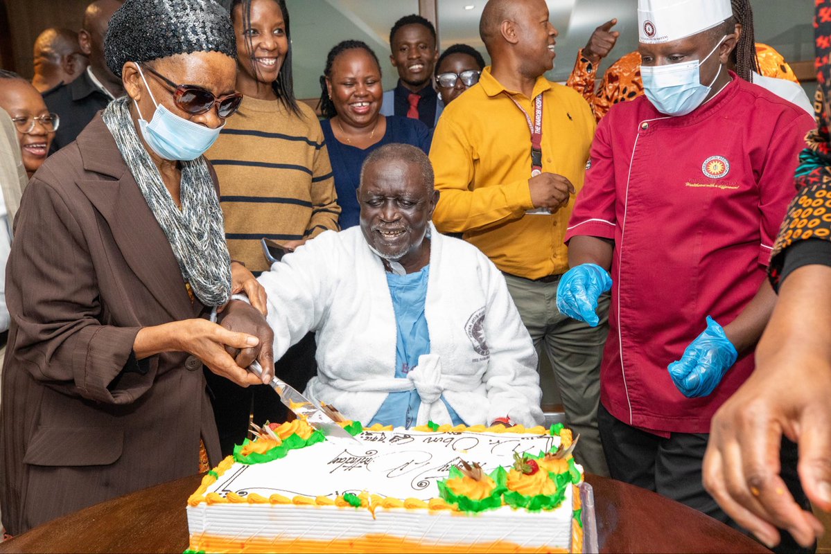 C_NyaKundiH's tweet photo. Youth leader Dr Oburu Odinga celebrates his 83rd Birthday https://t.co/4xl8bY2uZ9