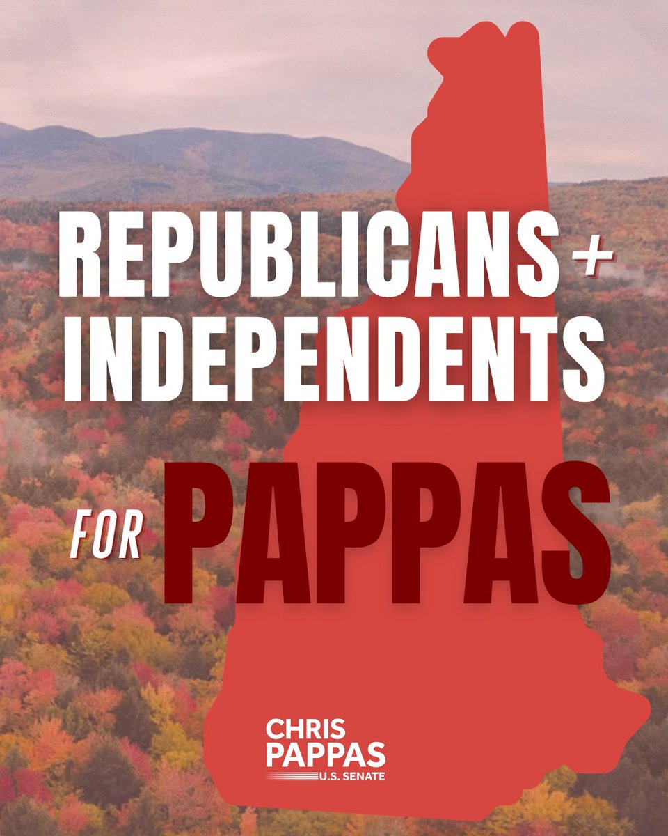 TeamPappasNH's tweet photo. Team Pappas is proud to welcome independents and Republicans, including 2022 NH Republican Senate nominee Don Bolduc, who are fed up with the Trump-Sununu status quo and ready for change! https://t.co/10HANDPR6c