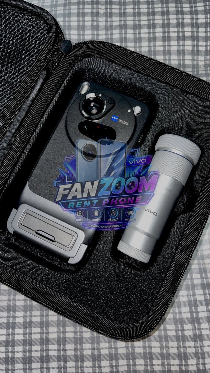 FANZOOMMM's tweet photo. บริการ #เช่าโทรศัพท์ #เช่ามือถือ 

🗓️ 13-14 NOV 2026 📍Union Hall 

#Vivox300por + lens 1,090.- มัดจำ 200.- 

เหมา 2 วัน ราคาพิเศษ 1,700.- 

ลูกค้าใหม่กดติดตาม/ลูกค้าเก่ามีรีวิวลด 50.- 

รับ-ส่งหน้างาน

สอบถามรายละเอียดเพิ่มเติม Dm/Line bio 🙏🏻🙇🏻‍♀️ https://t.co/jI1SRAHbif