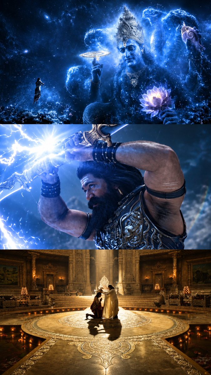 TheCineprism's tweet photo. Frames from $500M budget film, Ramayana (2026) https://t.co/zsU2aNOnx0