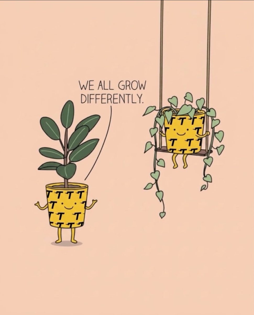 tutorialtoken's tweet photo. A gentle reminder for your timeline today: We all grow differently🌱 

Be patient with yourself and trust your own unique journey 💛 https://t.co/MoTLoOdAlB