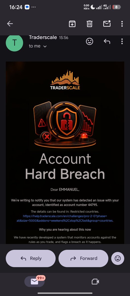 Zix9ine_'s tweet photo. @traderscale This is exactly why your company can't go far 
We can pay money to buy your account while free acc you exclude nigerians that are your customers nonsense scope.

atlas prop which bigger than your firm gave me a 5k 1step acc from free spin for free 

Go To hell with your propfirm https://t.co/ypHAEs0IkU