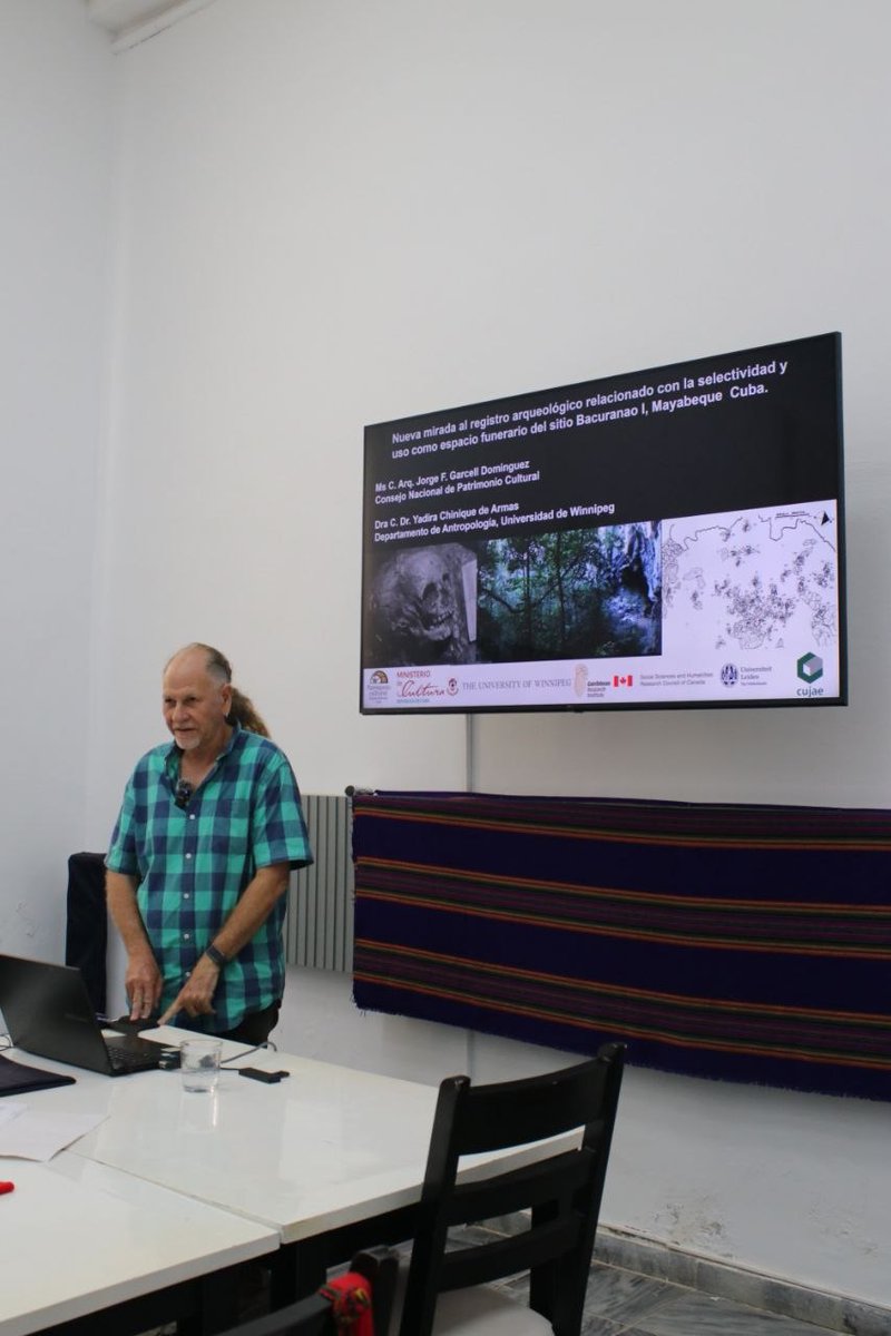 CasAmericas's tweet photo. 🌎En el VII Coloquio de Culturas Originarias de América también profundizamos en el panel "Nuevos temas de la arqueología cubana", un espacio para dialogar sobre los hallazgos y estudios más recientes en la isla.Contamos con las intervenciones de destacados especialistas cubanos. https://t.co/uDyFRDJrSy